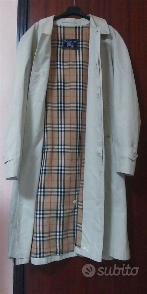 cappotto lungo burberry usato|Cappotto burberry .